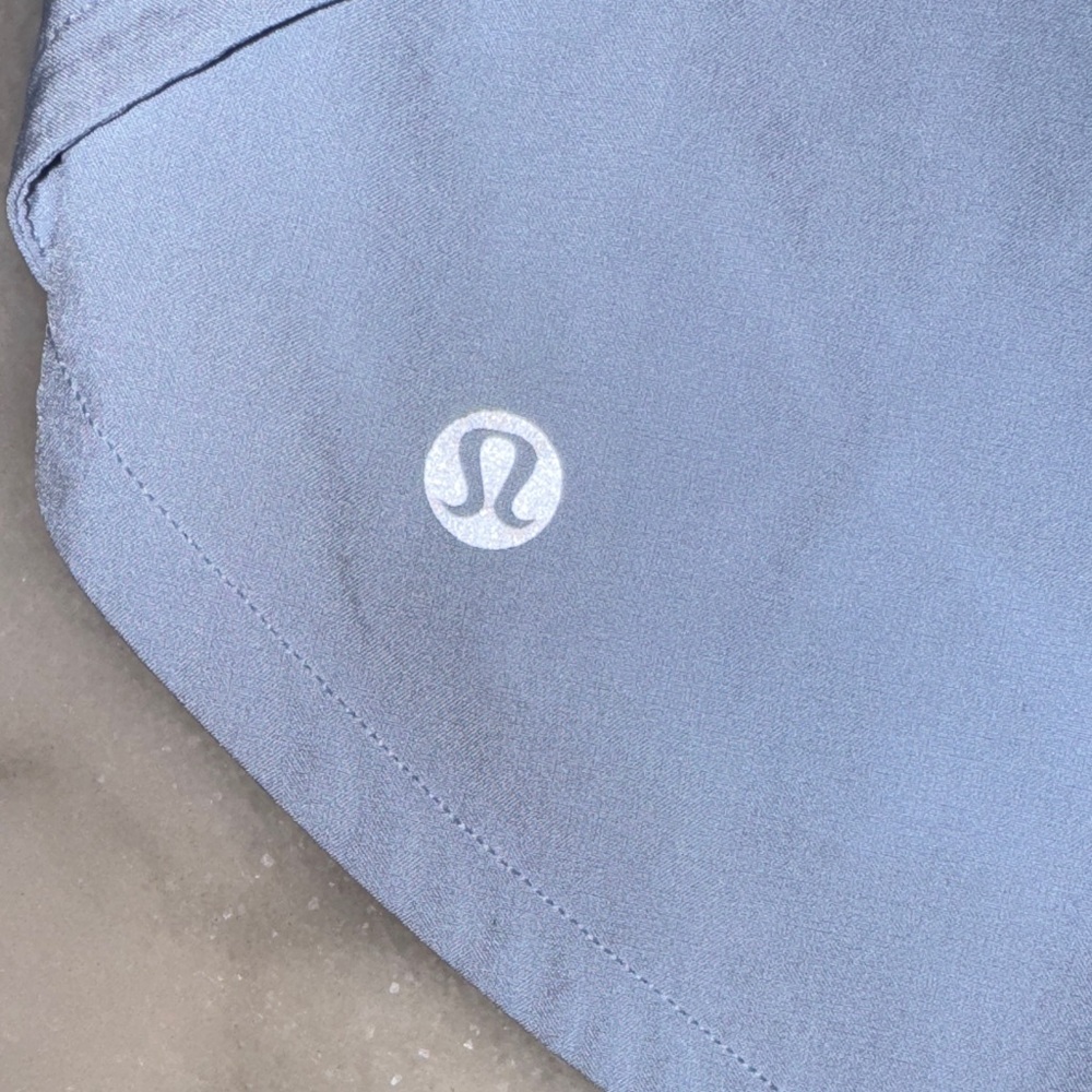 lululemon athletica Light Blue Speed Up Shorts - Picture 4 of 6